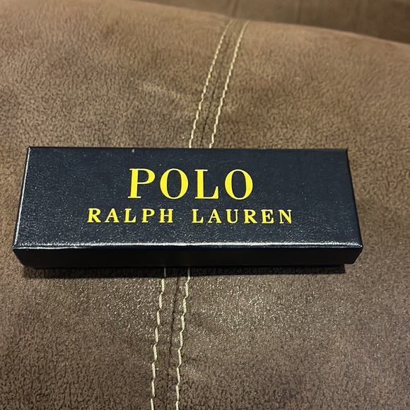 Polo Ralph Lauren cotton keychain key chain nautical new lanyard FOB orange - Picture 8 of 8